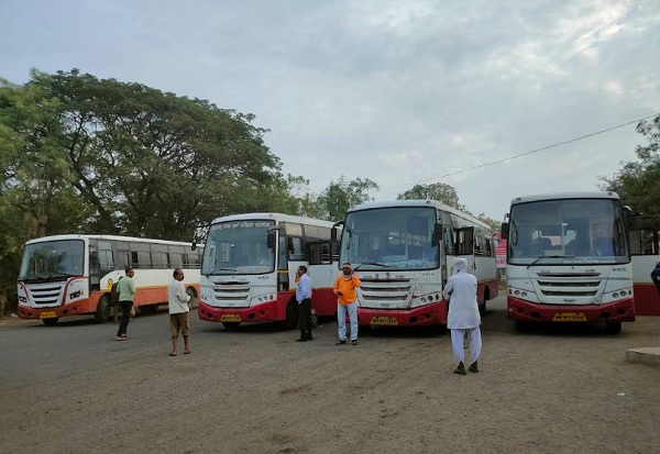 msrtc chandur railway bus stand